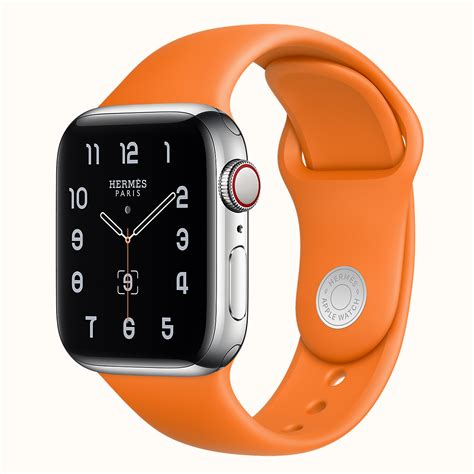 apple hermes orange band|Hermes band for apple watch.